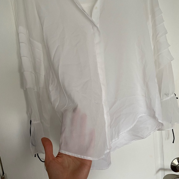 ZARA | white blouse - Picture 6 of 9
